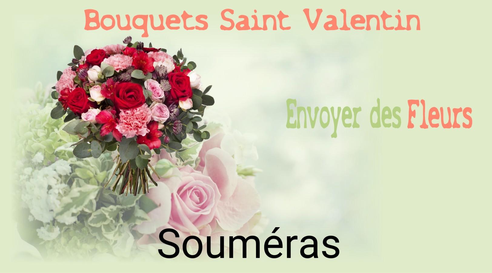 Roses de Saint-Valentin livrées à Souméras
